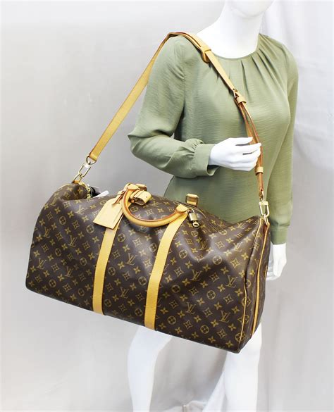 louis vuitton keepall 55 size|louis vuitton keepall 55 bandouliere.